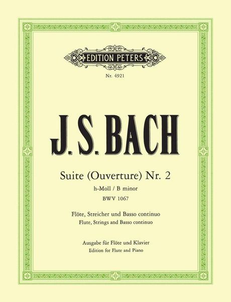 Suite H-Moll (Ouverture Nr. 2) : Für Flöte und Streichorchester - Piano reduction.