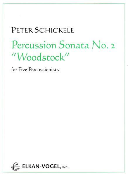 Percussion Sonata No. 2 (Woodstock) : For Five Percussionists (1997).