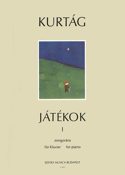 Jatekok = Games For Piano, Vol. 1.