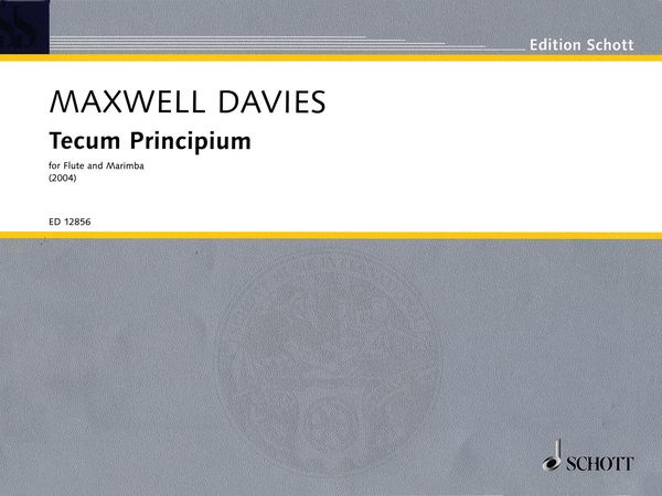 Tecum Principium : For Flute and Marimba (2004).