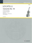 Concerto No. 10 In F Major Op. 3 : For Violin and Orchestra - Piano reduction.