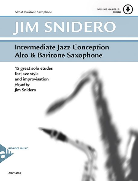 Intermediate Jazz Conception For Alto Saxophone.