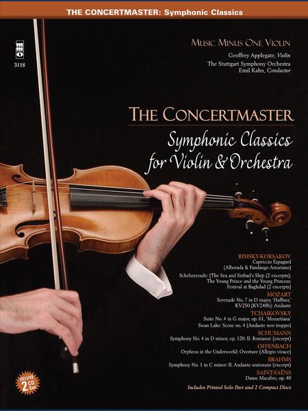 Concertmaster : Symphonic Classics For Violin And Orchestra.