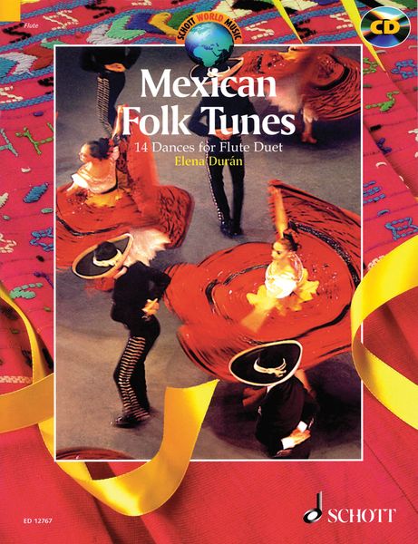 Mexican Folk Tunes : For Flute Duet.