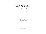 Canyon : For Solo Marimba (1996).