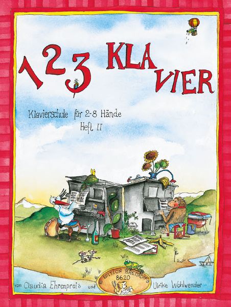 123 Klavier : Klavierschule Für 2-8 Hände - Heft 2.