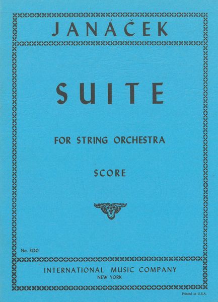 Suite : For 2 Violins, Viola, Violoncello and Bass (Or String Orchestra).