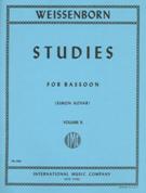 Studies For Beginners, Op. 8 Book II : For Bassoon / Ed. by Simon Kovar.