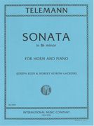 Sonata In B Flat Minor : For Horn and Piano (Eger/Veyron-Lacroix).