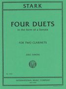 Four Duets : For Two Clarinets.