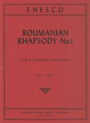 Roumanian Rhapsody No. 1 : For Clarinet and Piano / Ed. by Eric Simon.