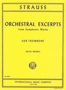 Orchestral Excerpts : For Trombone and Tuba.