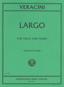 Largo : For Viola and Piano (Katims).