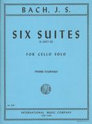 Six Suites For Violoncello Solo, S. 1007-1012 (Fournier).