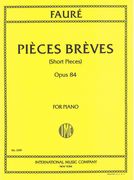 Pièces Brèves, Op. 84 : For Piano.