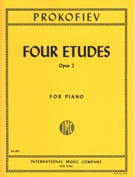 Four Etudes, Op. 2 : For Piano.