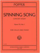 Spinning Song, Op. 55 No. 1 : For Violoncello and Piano.