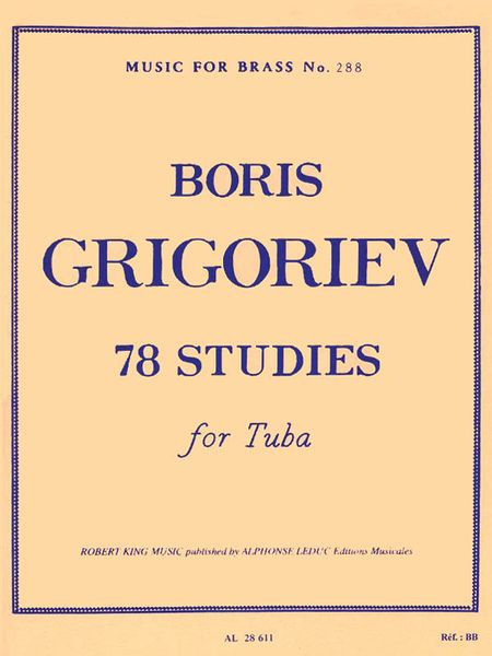 78 Studies : For Tuba.