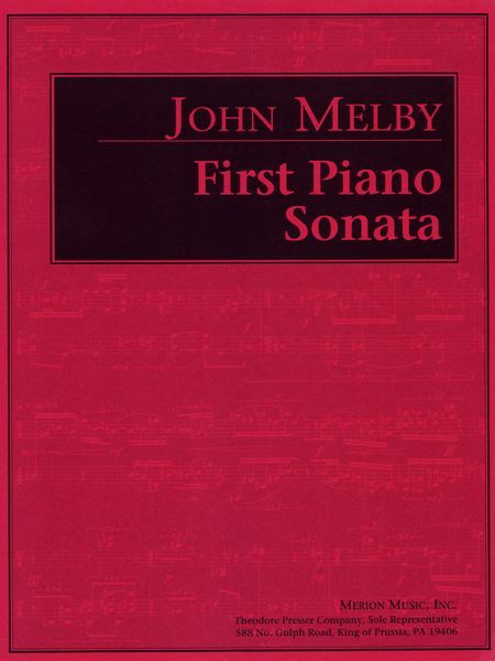 First Piano Sonata (1964-65, Rev. 1993).