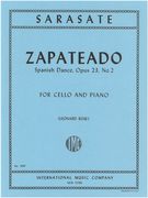 Zapateado, Op. 23 No. 2 : For Violoncello and Piano (Rose).