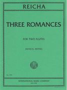 Three Romances : For Two Flutes (Moyse).