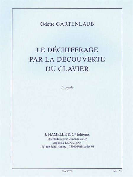 Dechiffrage Par La Decouverte Du Clavier.