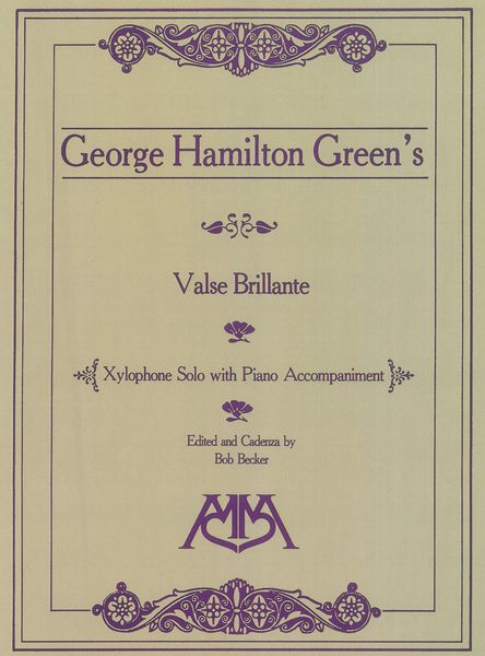 Valse Brillante : For Xylophone Solo With Piano / edited by Bob Becker.