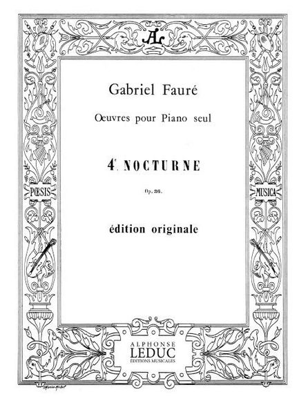 Nocturne No. 4 : For Piano.