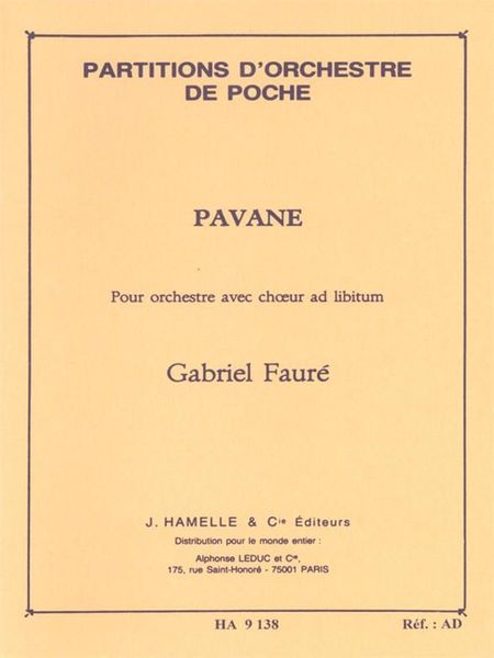 Pavane, Op. 50 : For Orchestra.