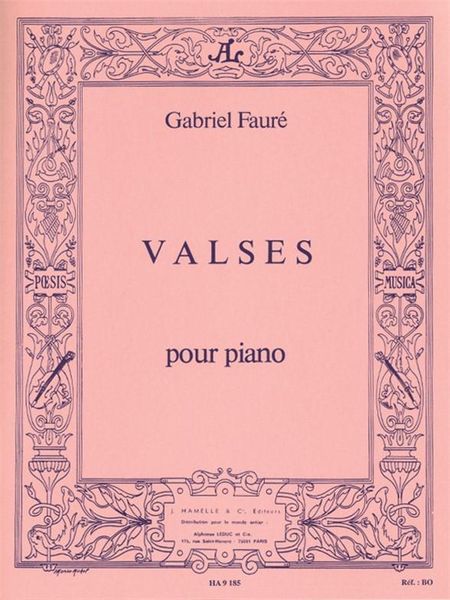 4 Valses Caprices : For Piano.