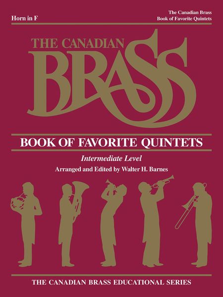 Canadian Brass Book Of Favorite Quintets : Horn In F Part.