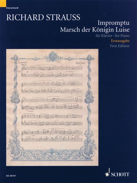 Impromptu/Marsch der Königin Luise : Für Klavier / edited by Christian Wolf.