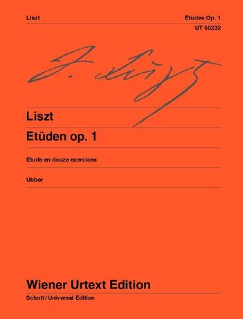 Etüden, Op. 1 : Etude En Douze Exercices / edited by Christian Ubber.