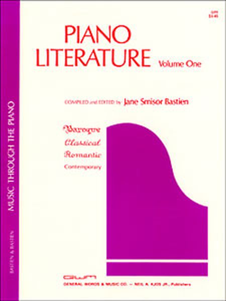 Piano Literature, Vol. 1, Level 4.