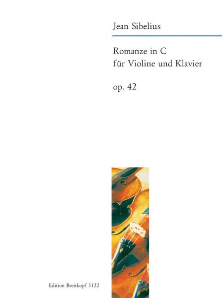 Romanze In C, Op. 42 : Für Violine und Klavier / arranged by Otto Taubmann.