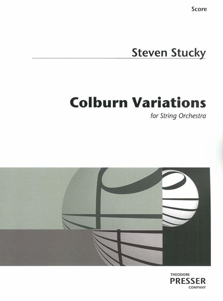 Colburn Variations : For String Orchestra.