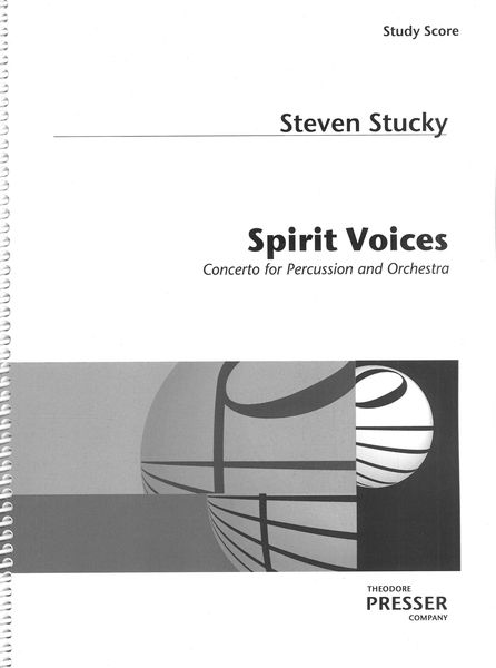 Spirit Voices : Concerto For Percussion and Orchestra.