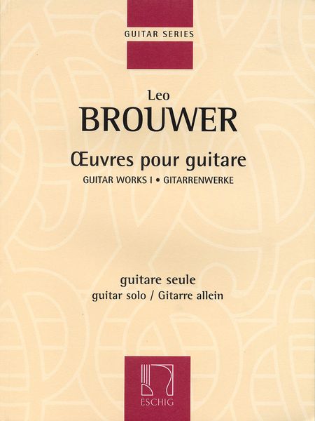 Oeuvres Pour Guitare, Vol. 1.