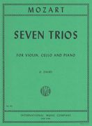 Seven Trios : For Violin, Violoncello and Piano.