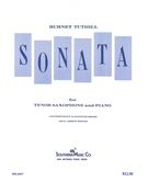 Sonata : For B Flat Tenor Saxophone and Piano.
