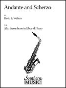 Andante and Scherzo : For Alto Saxohone and Piano.