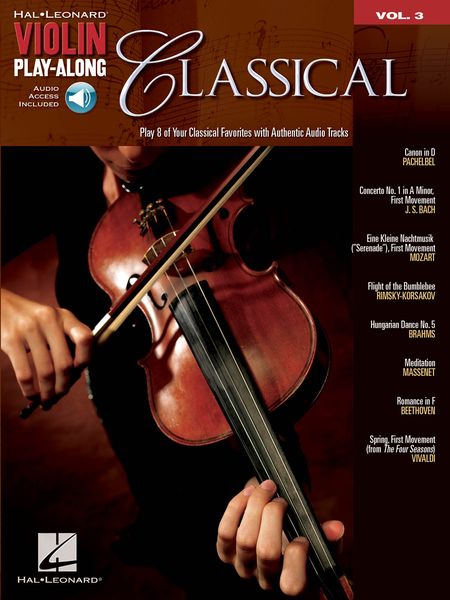 Classical Violin Play-Along, Vol. 3.