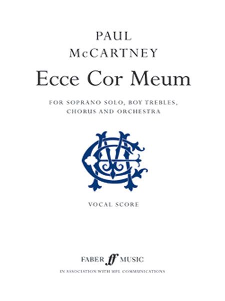Ecce Cor Meum : For Soprano Solo, Boy Trebles, Chorus And Orchestra - Piano Reduction.