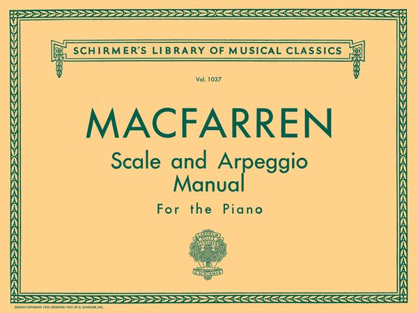 Scale and Arpeggio Manual.