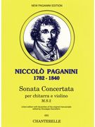 Sonata Concertata : Per Chitarra E Violino / Edited By Giuseppe Gazzelloni.