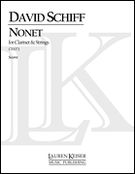 Nonet : For Four Clarinets, Two Violins, Viola, Cello and Contrabass (2007).