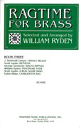 Ragtime For Brass, Book 3 : For 2 Trumpets, Horn and 2 Trombones (Or Trombone and Tuba).