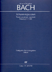 Johannespassion 1725.