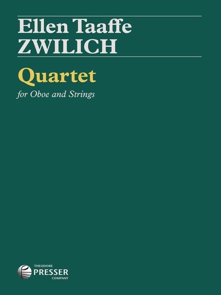 Quartet : For Oboe And Strings (2004).