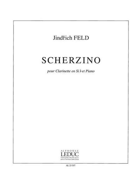 Scherzino : Pour Clarinette Et Piano.